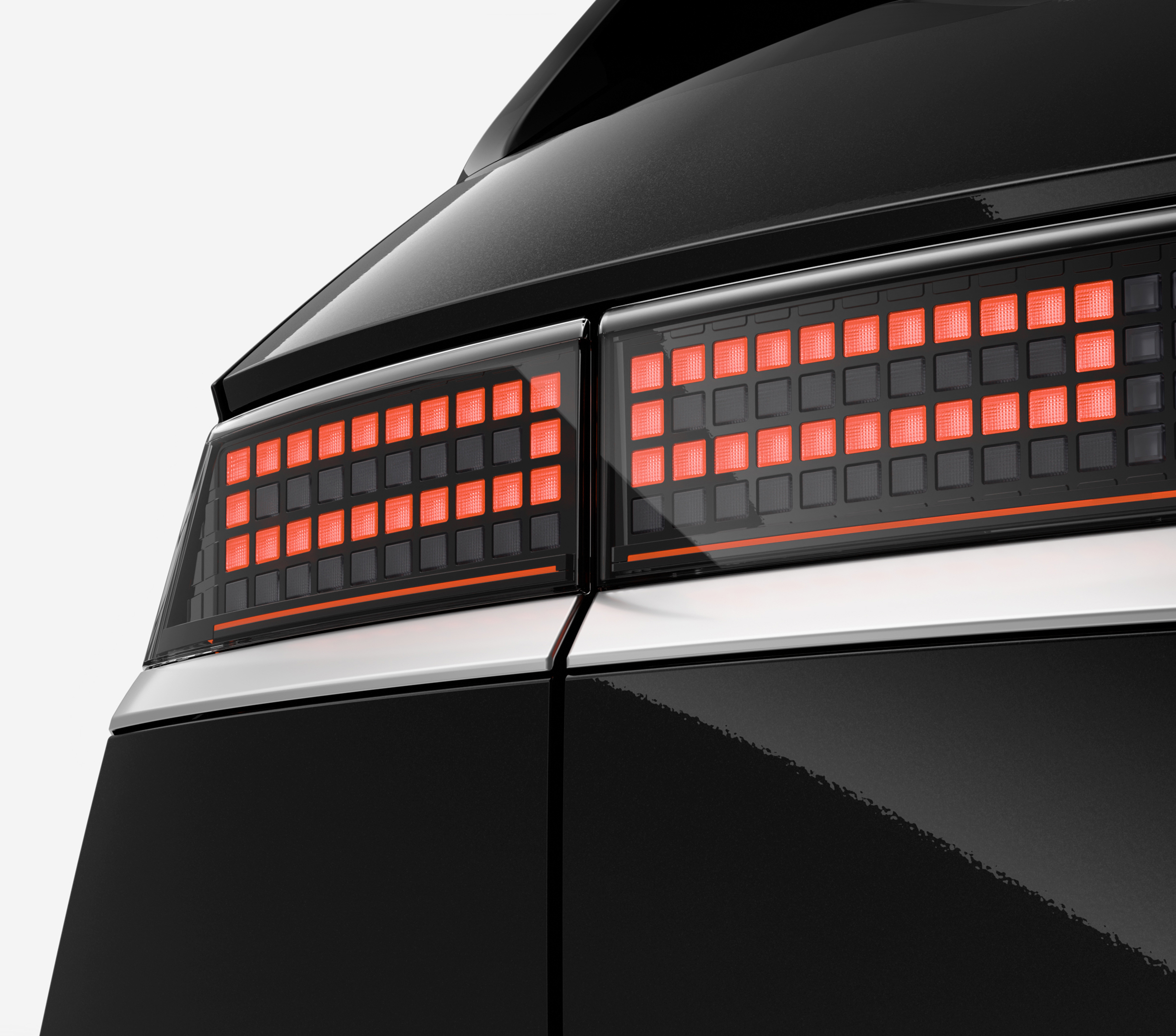 Parametric pixel LED taillamps